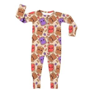 Serial Bamboo Thrifter Peanut Butter Jelly Time Zippy 18/24M NWT